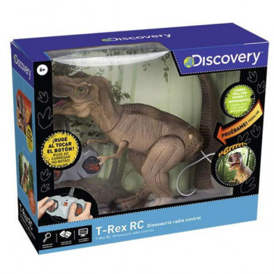 imagen 1 de dinosaurio t rex discovery radio control