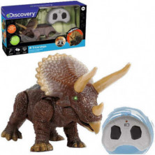 Imagen dinosaurio triceratops radio control discovery