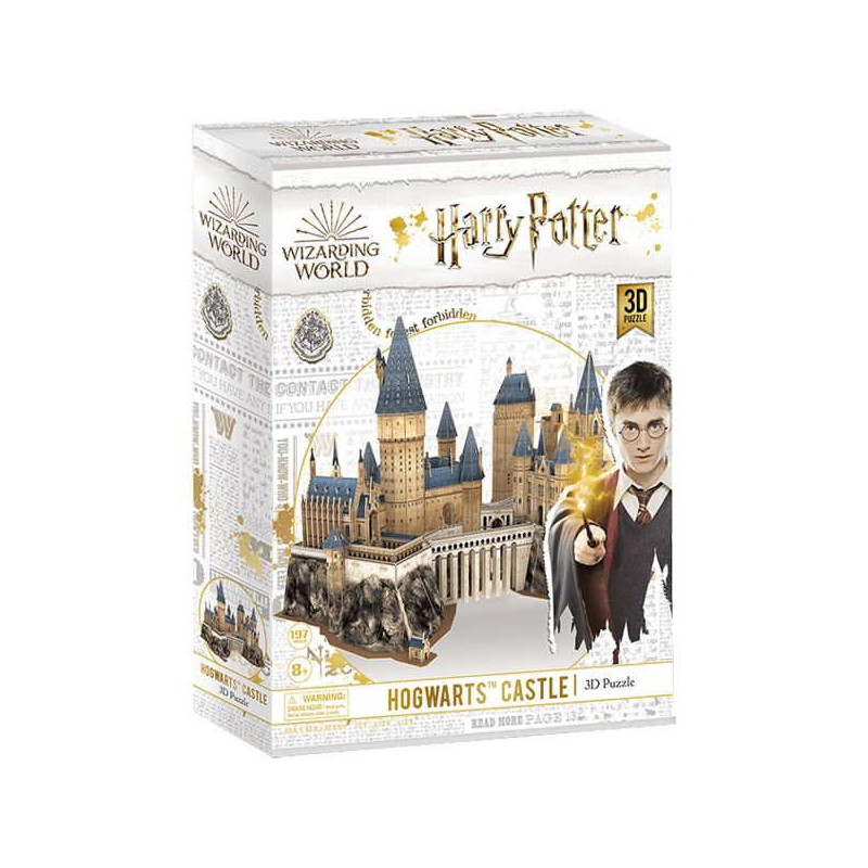 Imagen puzzle 3d harry potter castillo de hogwarts