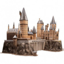imagen 2 de puzzle 3d harry potter castillo de hogwarts