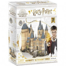 Imagen puzzle 3d torre de astronomia de hogwarts harry po