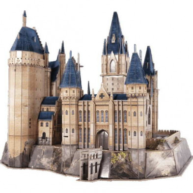 imagen 2 de puzzle 3d torre de astronomia de hogwarts harry po