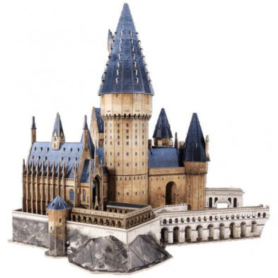 imagen 1 de puzzle 3d gran salon de hogwarts harry potter