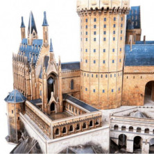 imagen 4 de puzzle 3d gran salon de hogwarts harry potter