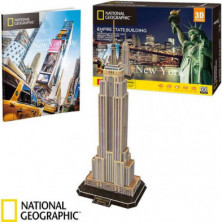 Imagen puzzle 3d empire state building national geographi