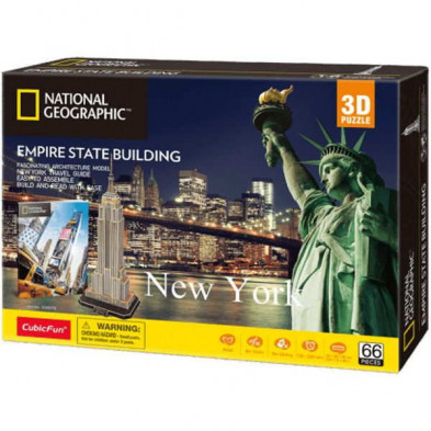 imagen 3 de puzzle 3d empire state building national geographi