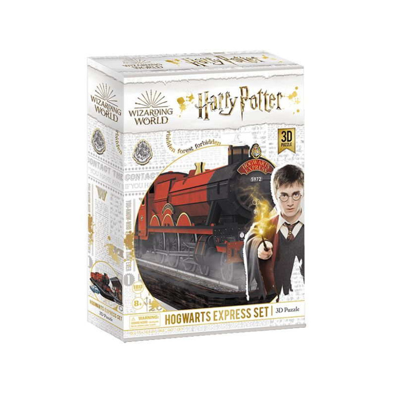 Imagen puzzle 3d expreso de hogwarts harry potter
