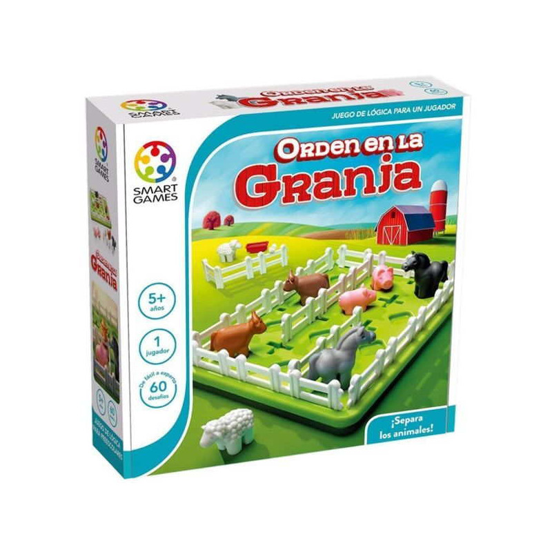 Imagen juego de mesa orden en la granja smart games