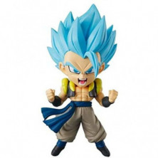 FIGURA DE GOGETA SUPER SAIYAN BLUE DE DRAGON BALL DE LA GAMA CHIBI MASTERS DE BANDAI