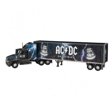 imagen 1 de puzzle 3d camión ac/dc black in black tour 128 pcs