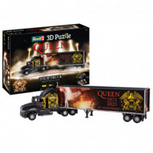 Imagen puzzle 3d camión queen 50th aniversario 128pcs