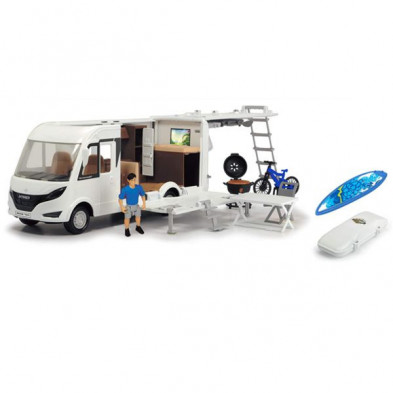 Imagen caravana de camping hymer con accesorios 30cm