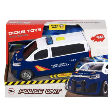 Furgón Citroën Space Policía Nacional 15 cm con Luz y Sonido