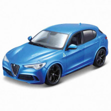 Imagen alfa romeo stelvio plus 1/24 granate bburago