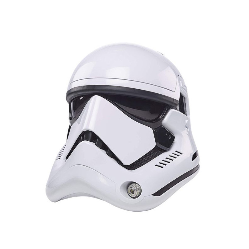 Imagen casco electrónico star wars black stormtrooper