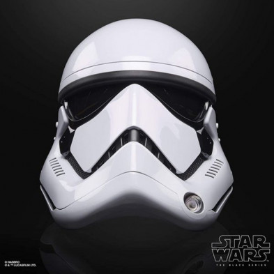 imagen 1 de casco electrónico star wars black stormtrooper