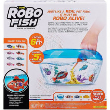 imagen 1 de súper acuario robo fish con dos peces robóticos