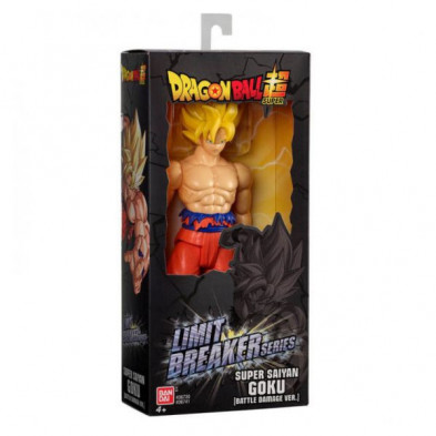 Figura Goku Super Saiyan: Bandai, 30cm, Gama Limit Breaker Series