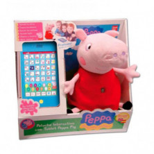 PEPPA PIG PELUCHE INTERACTIVO CON TABLET