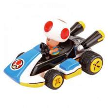 TOAD KART PULL & SPEED NINTENDO 1:43