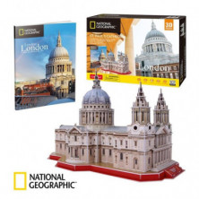 imagen 1 de puzzle 3d st pauls cathedral national geographic
