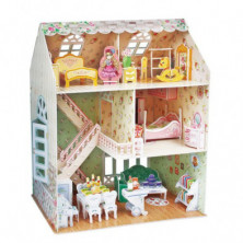 Imagen puzzle 3d casa de muñecas