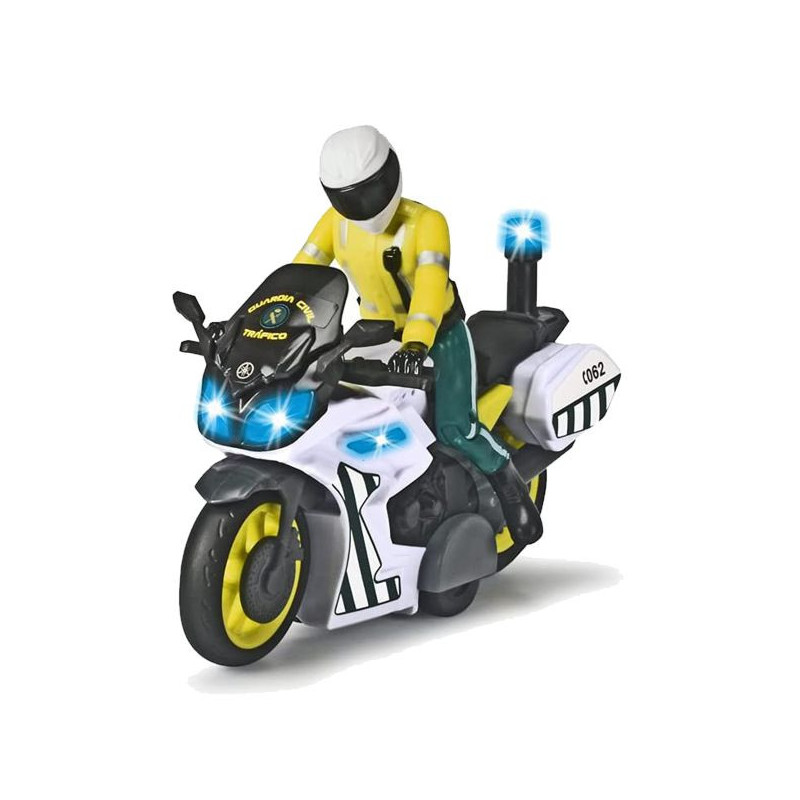 Doméstico Acelerar árabe Moto guardia civil de juguete 17cm con luz y sonid | hipergol.com