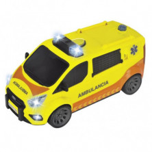 Imagen ambulancia de juguete 28cm con luz y sonido