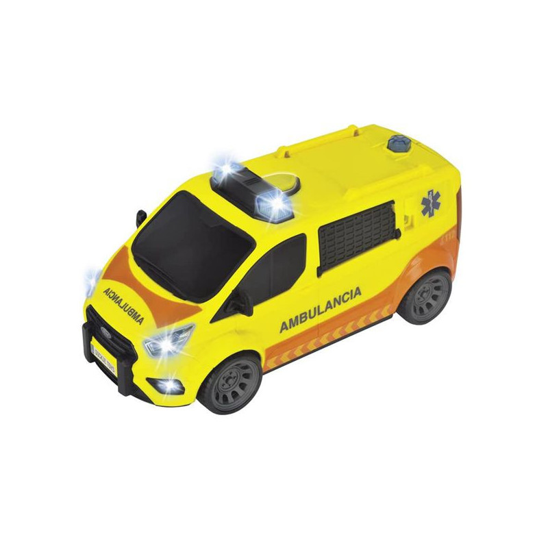 Imagen ambulancia de juguete 28cm con luz y sonido
