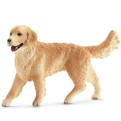 Imagen perro golden  retriever hembra schleich 2x7.5x5cm