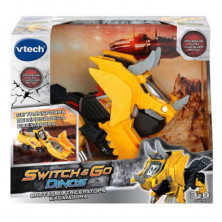 imagen 3 de triceratops excavadora switch & go vtech