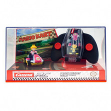 imagen 4 de coche mini radio control mario kart - peach