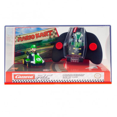 imagen 5 de coche mini radio control mario kart - luigi