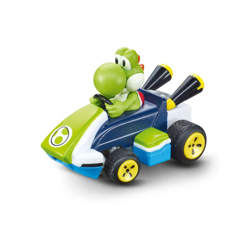 Imagen coche mini radio control mario kart - yoshi