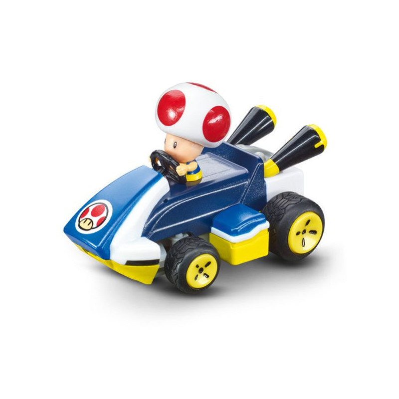 Imagen coche mini radio control mario kart - toad