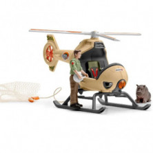 imagen 2 de helicóptero de salvamento de animales schleich