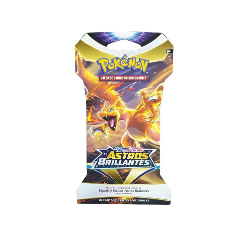 Imagen sobres en blister espada y escudo astros brillants