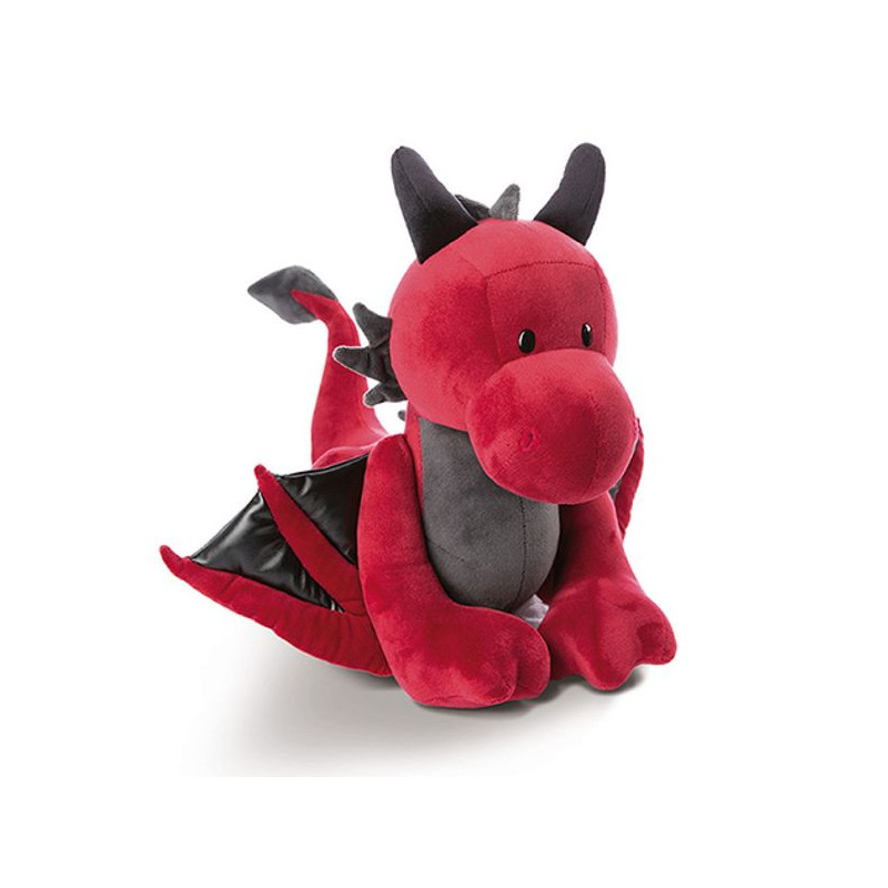 Imagen peluche nici dragón eldor rojo 20cm