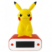 Imagen reloj despertador pokemon pikachu