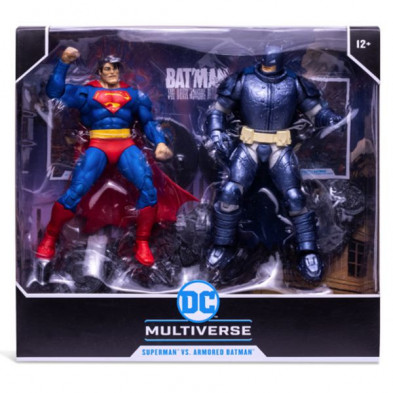 imagen 2 de batman vs superman dc multiverse 17cm mcfarl