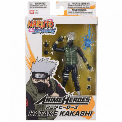imagen 2 de figura kakashi - anime heroes 17cm