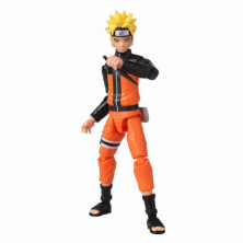 imagen 1 de figura naruto uzamaki - anime heroes 17cm