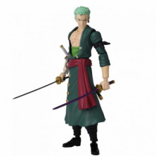 Imagen figura zoro once piece - anime heroes 17cm