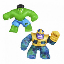 PACK 2 FIGURAS GOO JUT ZU HULK VS THANOS