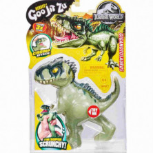 imagen 1 de figura goo jit zu jurassic world giganotosaurus