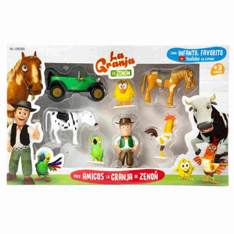 Pack figuras amigos la granja de zenon