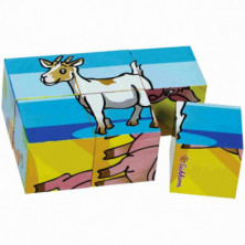 imagen 2 de puzzle de cubos eichhorn animales