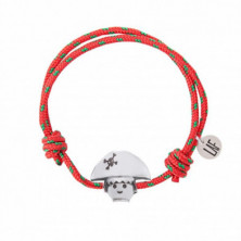 PULSERA BARBANEGRA ROJO