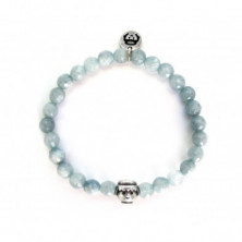 PULSERA ARMONIA 8 GRIS CLARO