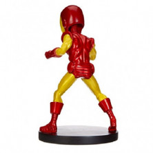 imagen 2 de figura head knockers iron man 20 cm - marvel